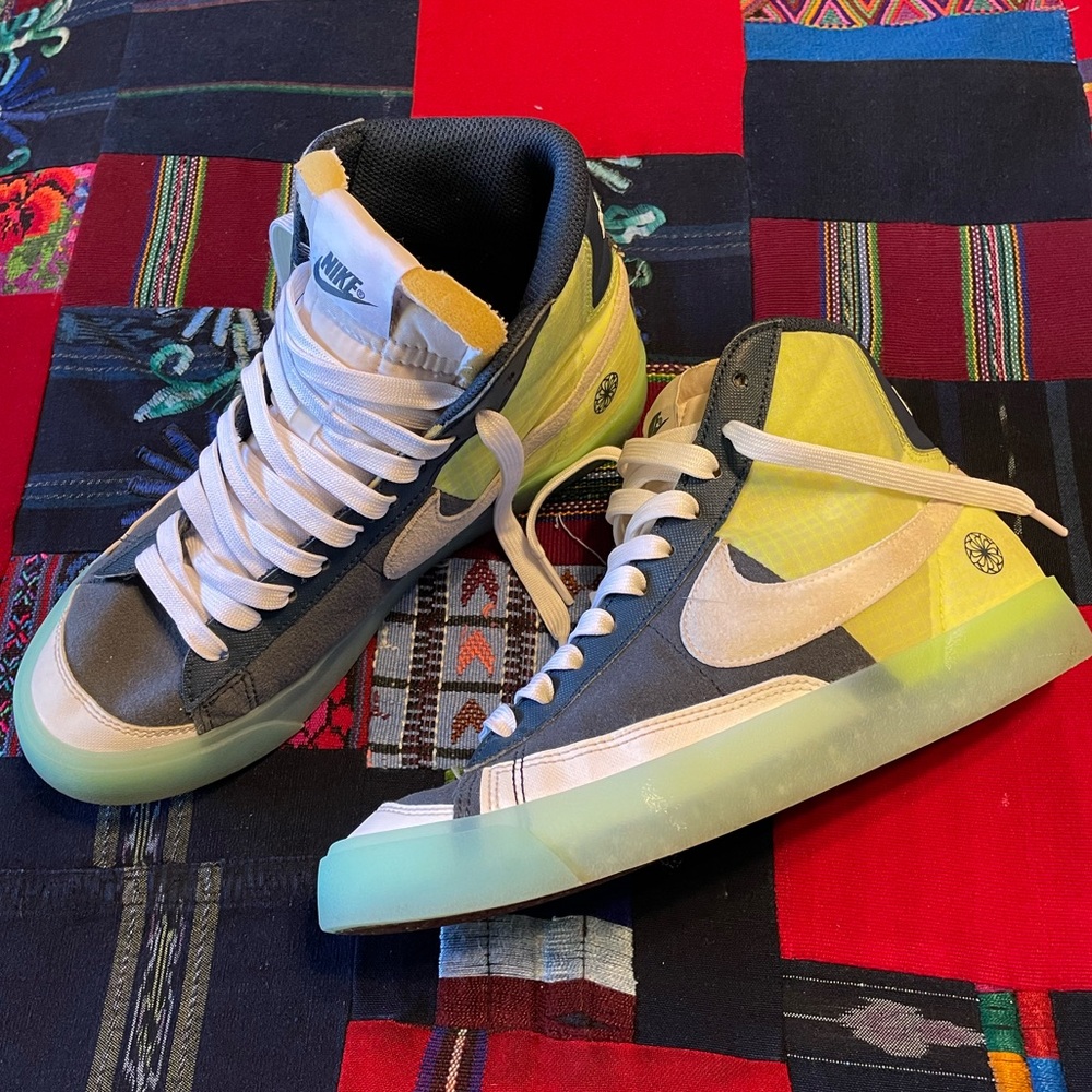 -SOLD- NIKE BLAZER MID '77 GS 'MOVE TO ZERO - ARMORY NAVY'